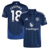 Camisola Manchester United Casemiro 18 Equipamento Alternativa 2024-25 Manga Curta
